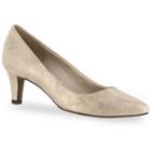 Easy Street Pointe Women's High Heels, Size: Medium (8.5), Gold