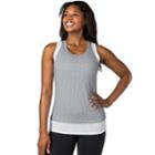 Women's Soybu Enlightened Yoga Tank, Size: Xl, Med Grey