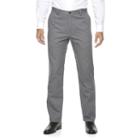 Men's Croft & Barrow&reg; Classic-fit Essential Khaki Flat-front Pants, Size: 38x34, Grey