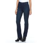 Women's Gloria Vanderbilt Jordyn Curvy Fit Bootcut Jeans, Size: 18 Avg/reg, Med Blue