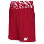 Men's Adidas Wisconsin Badgers Player Shorts, Size: Xl, Red