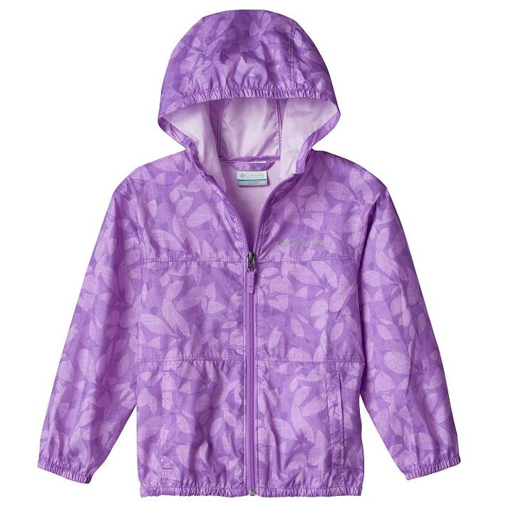 Girls 4-18 Columbia Rockwell Falls Lightweight Jacket, Girl's, Size: S(8), Purple Oth