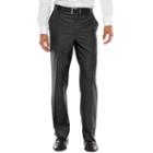 Men's Apt. 9&reg; Modern-fit Stretch Sharkskin Dress Pants, Size: 32x30, Grey (charcoal)