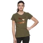 Women's Puma Archive Life Graphic Tee, Size: Large, Green