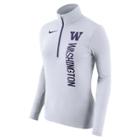 Women's Nike Washington Huskies Element Pullover, Size: Xxl, White