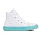 Kid's Converse Chuck Taylor All Stars High Top Sneakers, Girl's, Size: 13, White