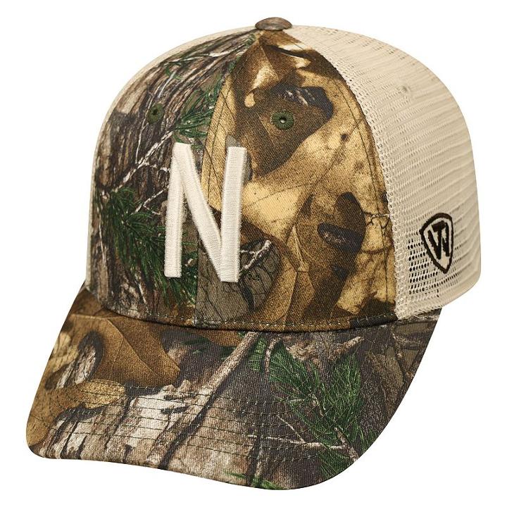 Adult Top Of The World Nebraska Cornhuskers Prey Camo Adjustable Cap, Men's, Green Oth