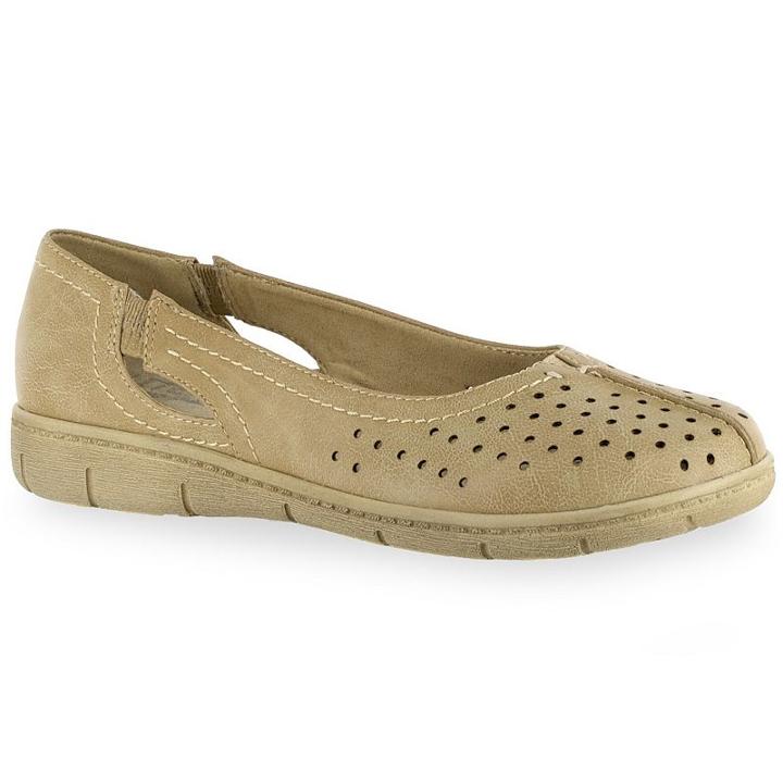 Easy Street Tobago Women's Slip-on Comfort Shoes, Size: 7 N, Natural