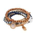 Hamsa Charm Beaded Stretch Bracelet Set, Women's, Multicolor