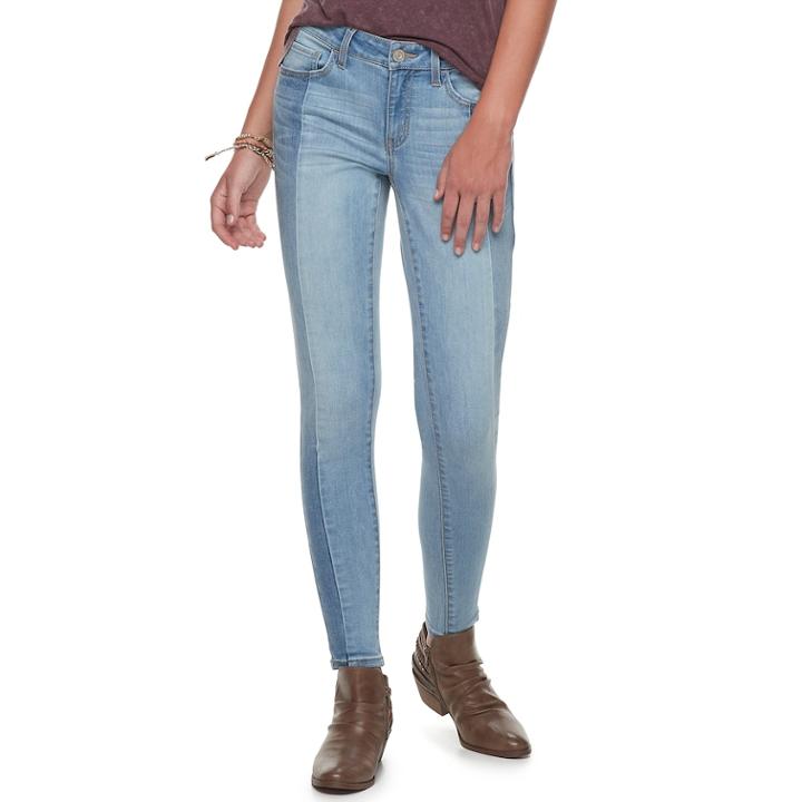 Juniors' So&reg; Low-rise Jeggings, Teens, Size: 11, Blue