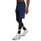 Men's Nike Basketball Shorts, Size: Medium, Blue (navy)