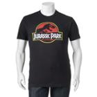 Big & Tall Fifth Sun Jurassic Park Logo Tee, Men's, Size: 2xb, Black