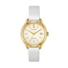 Drive From Citizen Eco-drive Women's Ltr Leather Watch - Fe6142-08a, Size: Medium, White