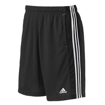 Men's Adidas Essential Climalite Performance Shorts, Size: Medium, Black