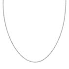 Primrose Sterling Silver Rope Chain Necklace - 24 In, Women's, Grey