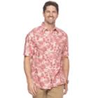 Men's Croft & Barrow&reg; Classic-fit Crosshatch Button-down Shirt, Size: Xl, Med Pink