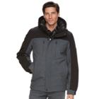Men's Zeroxposur Stretch Carbon Hooded Jacket, Size: Large, Dark Grey