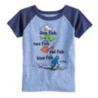 Toddler Boy Jumping Beans&reg; Dr. Seuss One Fish, Two Fish Raglan Graphic Tee, Size: 4t, Med Blue