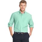 Men's Izod Essential Classic-fit Solid Button-down Shirt, Size: Xl, Brt Green
