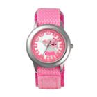 Disney's Doc Mcstuffins Lambie Kids' Time Teacher Watch, Adult Unisex, Pink