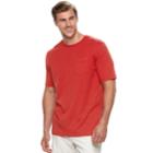 Big & Tall Croft & Barrow&reg; Classic-fit Easy-care Interlock Tee, Men's, Size: Xl Tall, Med Orange