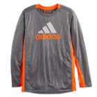 Boys 8-20 Adidas Helix Vibe Training Tee, Size: Large, Dark Grey