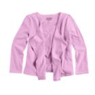 Girls 4-10 Jumping Beans&reg; Open Front Cardigan, Size: 7, Brt Purple