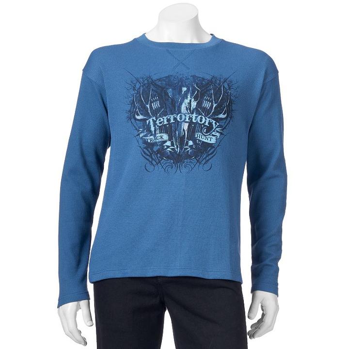 Men's Thermal Outdoor Crewneck Sweatshirt, Size: 3xl, Grey Other