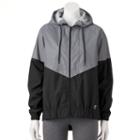 Women's Fila Sport&reg; Reflective Windbreaker Jacket, Size: Xs, Black