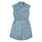 Girls 7-16 Levi's Short Sleeve Woven Denim Dress, Girl's, Size: Small, Light Blue