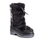 Muk Luks Massak Women's Waterproof Winter Boots, Size: 9, Black