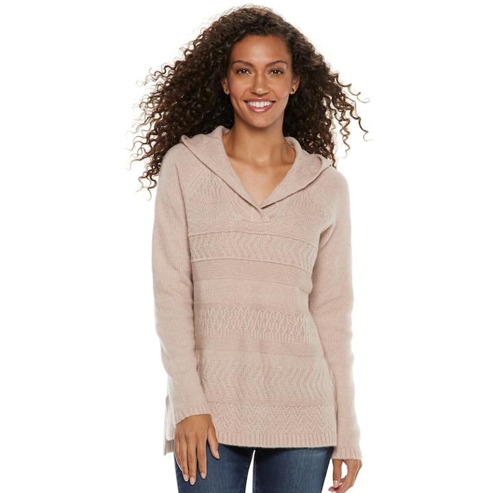 Women's Sonoma Goods For Life&trade; Supersoft Hoodie, Size: Medium, Grey