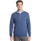 Men's Izod Saltwater Classic-fit Fleece Quarter-zip Pullover, Size: Xl, Green