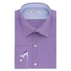 Men's Van Heusen Slim-fit Air Dress Shirt, Size: 18 36/37, Brt Purple