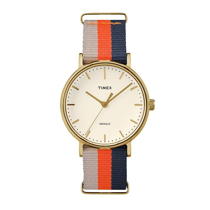 Timex Women's Fairfield Striped Watch - Tw2p91600jt, Size: Medium, Multicolor