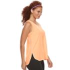Women's Tek Gear&reg; Side Slit Mesh Tank, Size: Xl, Brt Orange