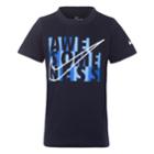 Boys 4-7 Nike Awesomeness Blocks Graphic Tee, Size: 7, Med Blue