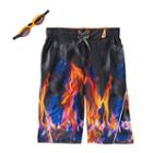 Boys 8-20 Zeroxposur Flaming Hot Swim Trunks With Goggles, Boy's, Size: Large, Brown Over