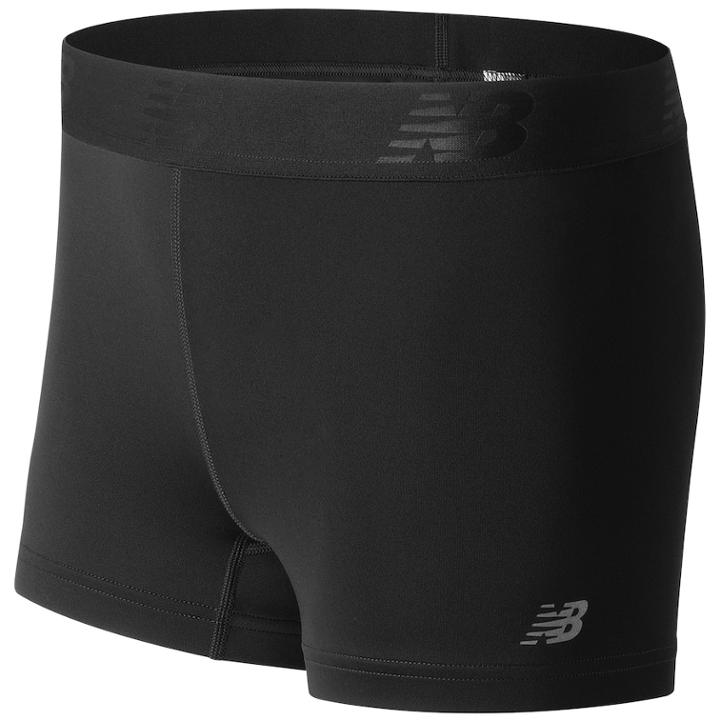 Women's New Balance Accelerate Hot Shorts, Size: Medium, Black