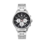 Seiko Men's Stainless Steel Chronograph Watch - Sks593, Size: Large, Silver