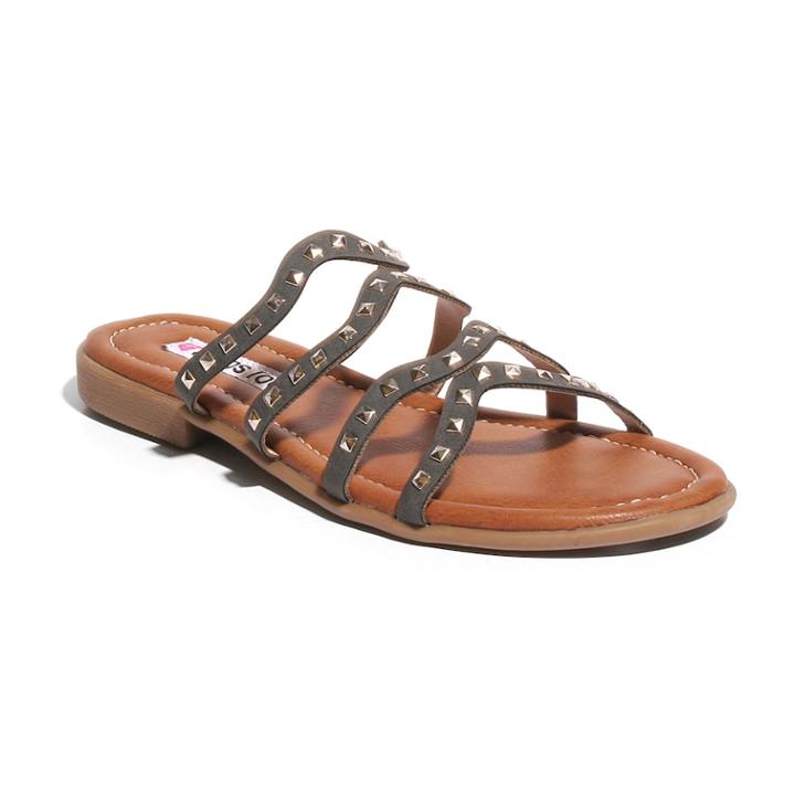 2 Lips Too Too Estelle Women's Sandals, Size: Medium (6), Black