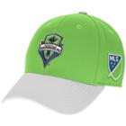 Adult Adidas Seattle Sounders Authentic Team Flex-fit Cap, Size: L/xl, Green