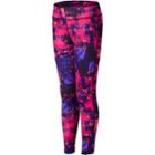 Girls 7-16 New Balance Fashion Printed Performance Leggings, Girl's, Size: Medium, Brt Pink