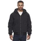 Men's Levi's&reg; Sherpa-lined Workwear Bomber Jacket, Size: Xl, Black