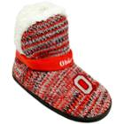 Women's Forever Collectibles Ohio State Buckeyes Peak Boot Slippers, Size: Medium, Multicolor