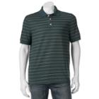 Men's Croft & Barrow&reg; Cool & Dry Classic-fit Striped Performance Polo, Size: Xxl, Green