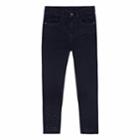 Grils 4-6x Levi's 710 Super Skinny Fit Embellished Jeans, Girl's, Size: 6x, Dark Blue
