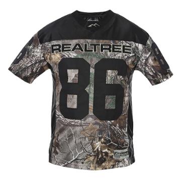 Men's Realtree Earthletics Realtree 86 30th Anniversary Jersey, Size: Xxl, Black