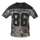 Men's Realtree Earthletics Realtree 86 30th Anniversary Jersey, Size: Xxl, Black