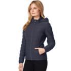 Women's Heat Keep Lightweight Packable Down Jacket, Size: Large, Blue (navy)